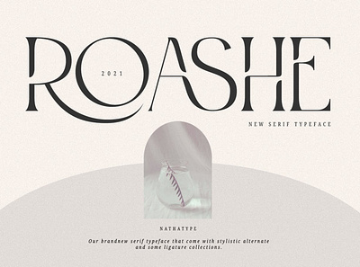 Roashe Display Font advertising font branding font classy fonts display font display fonts elegant font fashion fonts gradient font lettering logo font magazine font minimalist font modern font sans serif font serif font stylish font typeface typography unique font