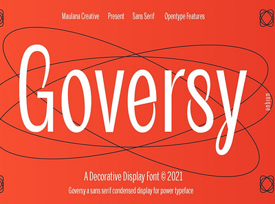 Goversy Condensed Display Font advertising branding classy display display font elegants fashion font fonts lettering logo magazine minimalist modern sans serif serif stylish typeface typography unique