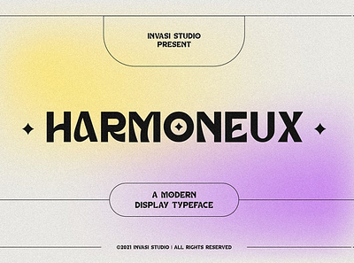 Harmoneux | Modern Display Font advertising branding classy display display font elegant fashion font fonts lettering logo luxury magazine minimalist modern sans serif serif typeface typography unique