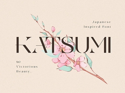 Modern Japanese Font advertising branding classy display display font elegant fashion font fonts lettering logo magazine minimalist modern sans serif serif stylish font typeface typography unique