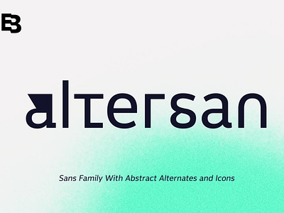 Altersan - Sans Premium Font alternative brand clean corporate design display elegant font fonts lettering logo modern sans sans serif serif text type typeface