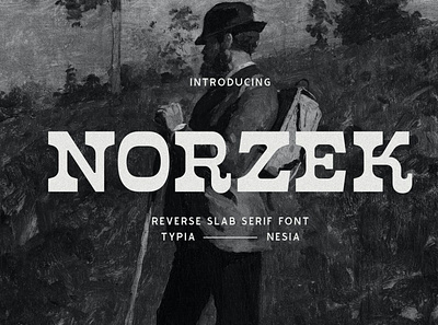 Norzek - Retro Vintage Reverse Slab Serif Font adventure branding camp classic display font fonts hiking lettering logo mountain offroad retro reverse sans serif serif slab vintage wild