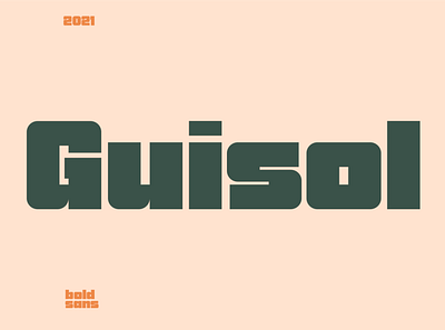 Guisol Bold Sans Font basic bold display elegant fancy font fonts lettering logo modern playful poster retro sans sans serif serif sticky thin typeface various