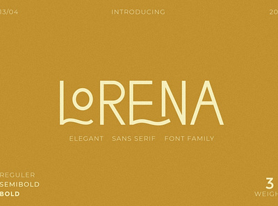 Lorena Sans - Simple Elegant Typeface alternative alternatives colorful design elegant feminine font fonts handlettered handmade leaves ligature modern retro rounded summer tropical typeface typography website