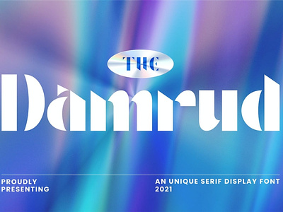 Damrud Display Font advertisement bold book business company display elegant fashion feminine font fonts lettering logo luxury magazine modern photography sans serif serif typeface