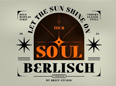 Berlisch Display Font berlisch display display font feature featured font font design font resources fonts fonts collection fonts design handpicked ligature logo font new popular trending trendy typeface typography