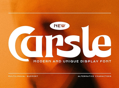 Carsle Display Font display feature featured font font collection font design font resources fonts fonts collection fonts resources logo logo font luxury font modern fonts popular sans serif font serif font top top 10 trending