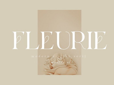 Fleurie | Modern Stylish Font branding display display font display fonts elegant font font design font resources fonts fonts collection lettering logo logo design logotype modern font modern fonts sans serif serif typeface typography