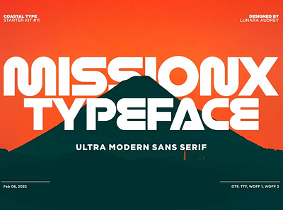 Mission X Display Font branding calligraphy font design display font font resources fonts fonts collection lettering logo modern font retro font sans serif sans serif font scifi script serif font stylish font technology vintage font