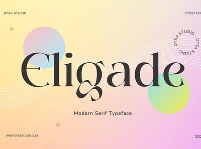 Eligade Display Font branding display display fonts elegant fashion fonts hipster lettering logo luxury magazine font modern retro sans sans serif serif stylish font typeface vintage wedding