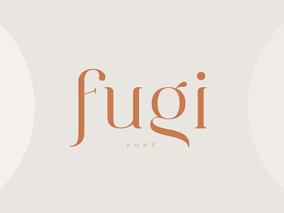 Fugi Font advertising branding classy display display font elegant fashion fonts lettering logo luxury magazine minimalist modern sans serif serif stylish typeface typography unique