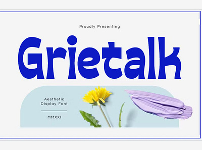 Grietalk Aesthetic Display Font advertising aesthetic branding classy display display font elegant fashion fonts lettering logo magazine minimalist modern sans serif serif stylish typeface typography unique