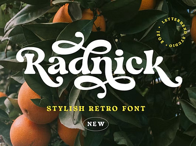 Free Radnick Font advertising branding display display font elegant fonts free free download free trial freebie lettering logo magazine minimalist modern sans serif serif stylish typeface typography