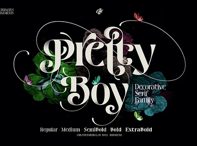 Free Pretty Boy Display Font advertising branding classy display display font elegant fashion fonts lettering logo luxury magazine minimalist modern sans serif serif stylish typeface typography unique