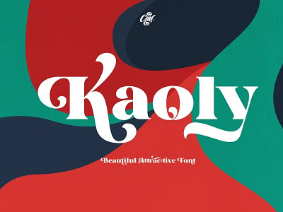 Free Kaoly Display Font branding chic classic display display font display fonts font headline logo logo font modern poster poster design retro serif serif font trend typeface unique vintage