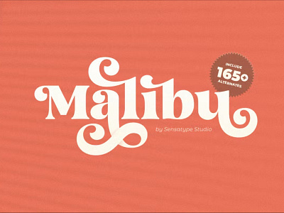 Free Malibu Fancy Vintage Font advertising branding classy display display font elegant fashion font fonts lettering logo magazine minimalist modern sans serif serif stylish typeface typography unique