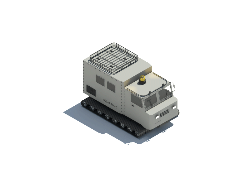 Snow rover 2d 3d animation dribbble gif illustration loop modeling mograph render study tumblr