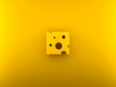 cheese slice 3d animation cheese gif hungrey illustration tasty