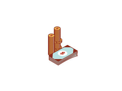 Finance finance icon isometric money