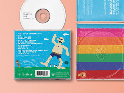 Album Packaging: Rend Co Kids — Sparkle. Pop. Rampage.