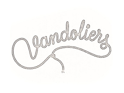 Vandoliers Rope Script bold custom flow hand lettering rope script smooth thick type typography vandoliers