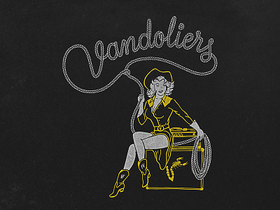 Vandoliers Roper Shirt Graphic band cowgirl grunge lasso music pinup tee texas tshirt vandoliers