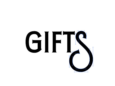 Gifts Process custom display font gifts process serif store type typography vintage