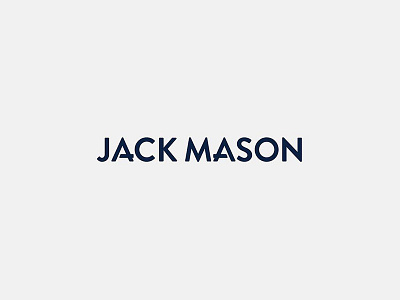 Jack Mason logo branding jack jack mason logo logotype mason