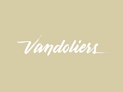 Vandoliers brush script