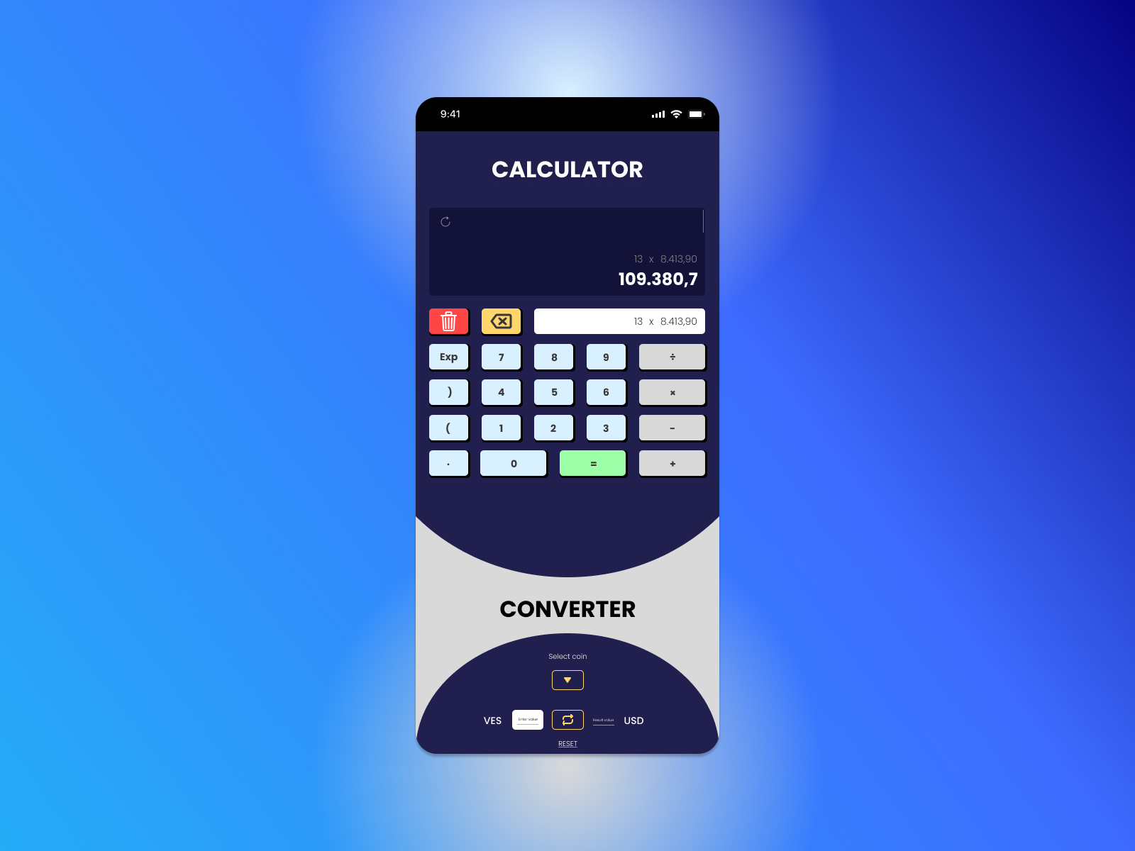 minimalistic-calculator-design-with-gradient-by-kostas-papageorgiou-on