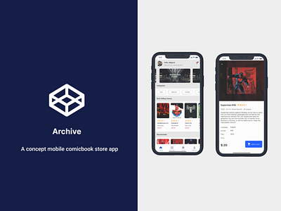 Archive product design ui uiux user interface design