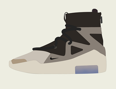 NIKE AIR FEAR OF GOD 1 branding design graphic design illustration illustrator logo vector