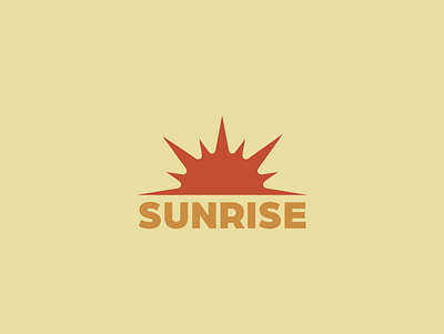 Sunrise logo branding design graphic design illustration illustrator logo typography vector
