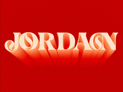 Jordan branding design graphic design illustrator logo typography vector