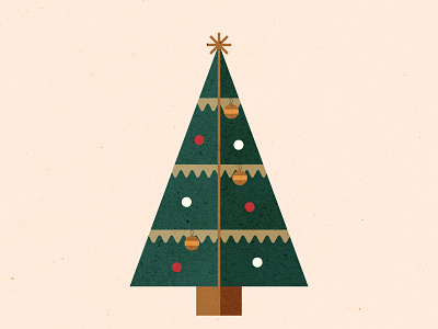 Christmas Tree branding christmas christmas tree design graphic design holiday illustration illustrator logo vector