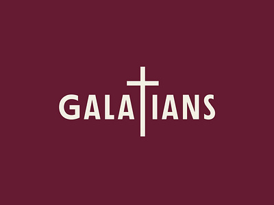 Galatians bible brand brand identity branding design graphic design illustration illustrator logo logodesign typography vector