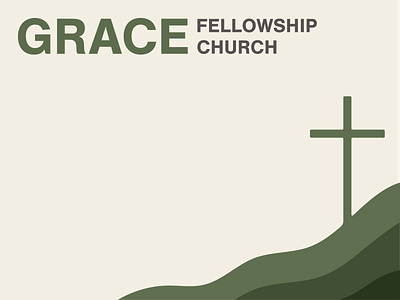 Grace Fellowship Church branding design graphic design icon illustration illustrator logo logo design symbol vector