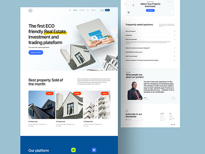 Real - estate Landing page