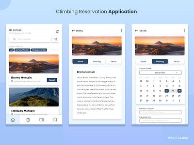 Climbing Reservation Application