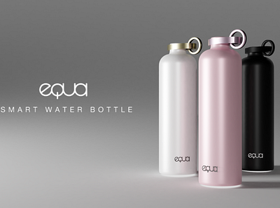 Equa Smart Water Bottle 3d blend blender blender 3d cycles design product design product render product visualization productdesign