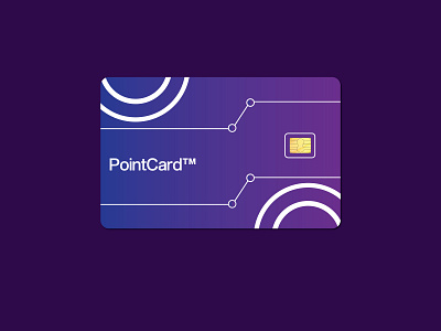 PointCard master card payment card design point card ui visa card