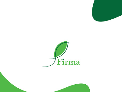 Firma Organic logo 3d alphabet logo animation app logo design brand identity branding design eco graphic design green green logo illustration logo motion graphics ntural logo mark organic logo organiclogo ui web icon