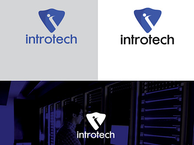 introtech alphabet logo app logo design brand identity branding design graphic design internet connection logo ip logo logo ntural logo mark vpn logo