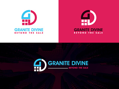 GRANITE DIVINE agency alphabet logo app logo design brand identity branding design graphic design home invest home logo homeforsale illustration invest sell buy logo ntural logo mark organic logo property logo real estate ui