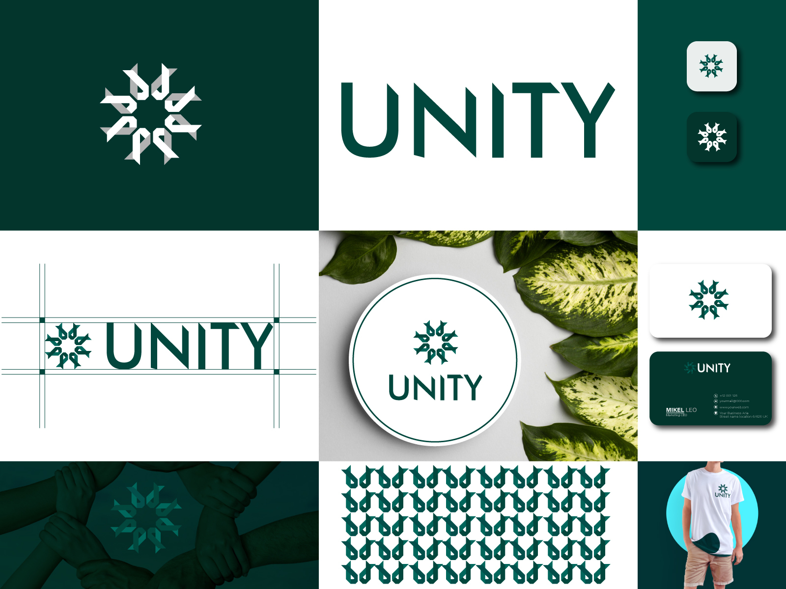 UNITY Community Branding Design by VectMart on Dribbble