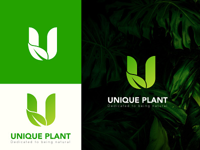 UNIQUE PLANT ORGANIC FARMING BRAND DESIGN 3d animation app logo design brand identity branding eco logo farming logo brand design graphic design logo logo branding logo design natural logo design ntural logo mark organic logo plant logo