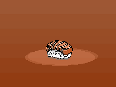 Just a Sushi. sushi. pixel art.