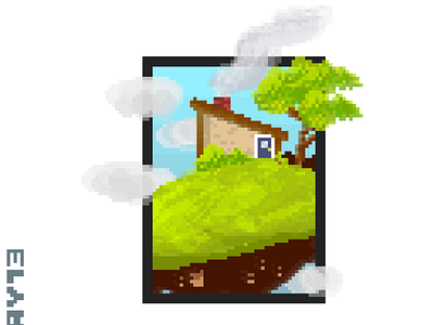 Dreams. pixel art.