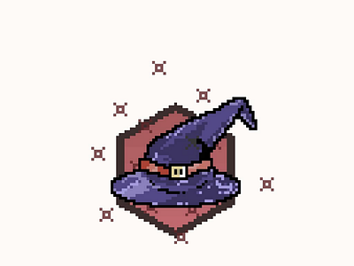 Bad Witch pixel art. witch.