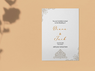 Invitation Card Design branding design illustration invitation invitation card invitations